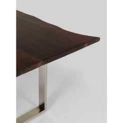 Tische-KARE Design Tisch Harmony Dunkel Chrom 200X100