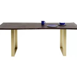 Tische-KARE Design Tisch Harmony Dunkel Messing 180X90