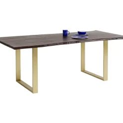 Tische-KARE Design Tisch Harmony Dunkel Messing 180X90