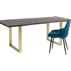 Tische-KARE Design Tisch Harmony Dunkel Messing 180X90