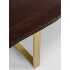 Tische-KARE Design Tisch Harmony Dunkel Messing 180X90