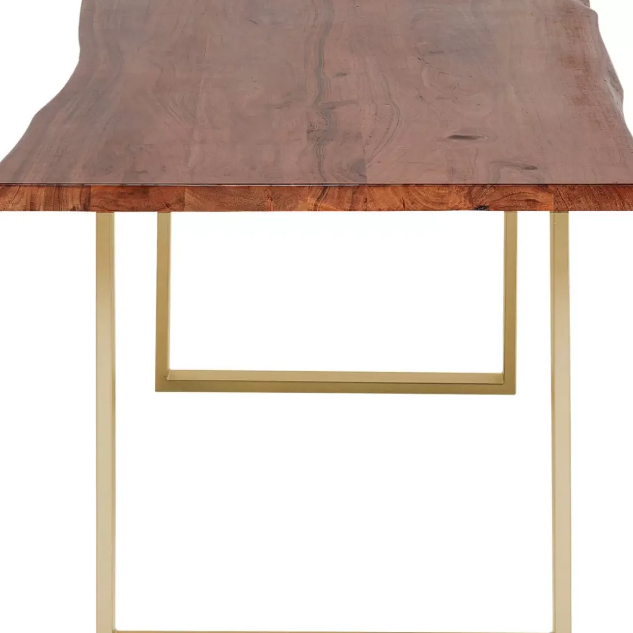 Tische-KARE Design Tisch Harmony Dunkel Messing 160X80