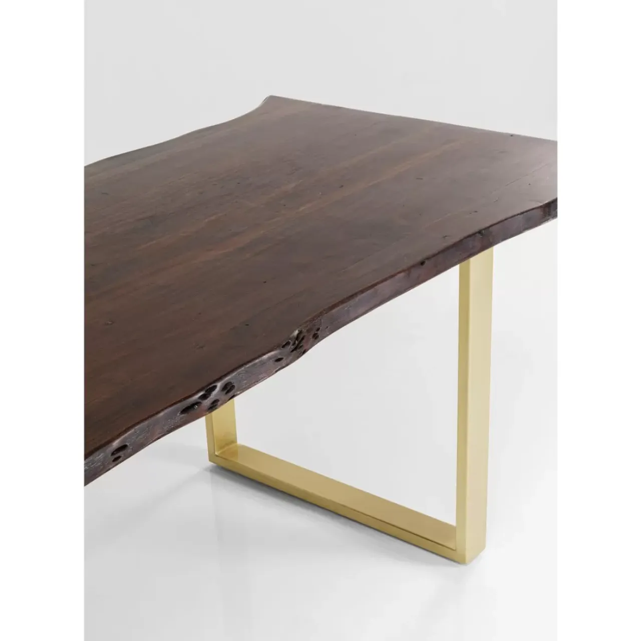 Tische-KARE Design Tisch Harmony Dunkel Messing 160X80