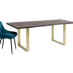 Tische-KARE Design Tisch Harmony Dunkel Messing 200X100
