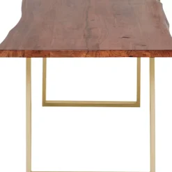 Tische-KARE Design Tisch Harmony Dunkel Messing 200X100