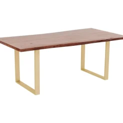 Tische-KARE Design Tisch Harmony Dunkel Messing 200X100