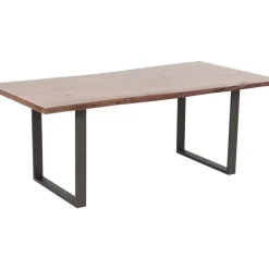 Tische-KARE Design Tisch Harmony Dunkel Rohstahl 160X80