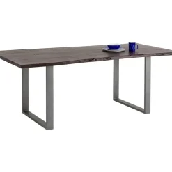 Tische-KARE Design Tisch Harmony Dunkel Rohstahl 160X80