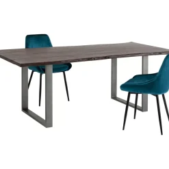 Tische-KARE Design Tisch Harmony Dunkel Rohstahl 180X90