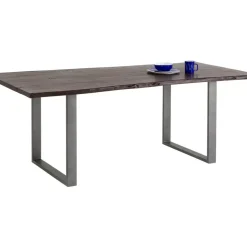 Tische-KARE Design Tisch Harmony Dunkel Rohstahl 180X90