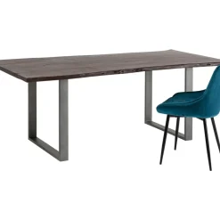 Tische-KARE Design Tisch Harmony Dunkel Rohstahl 180X90
