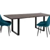 Tische-KARE Design Tisch Harmony Dunkel Schwarz 180X90