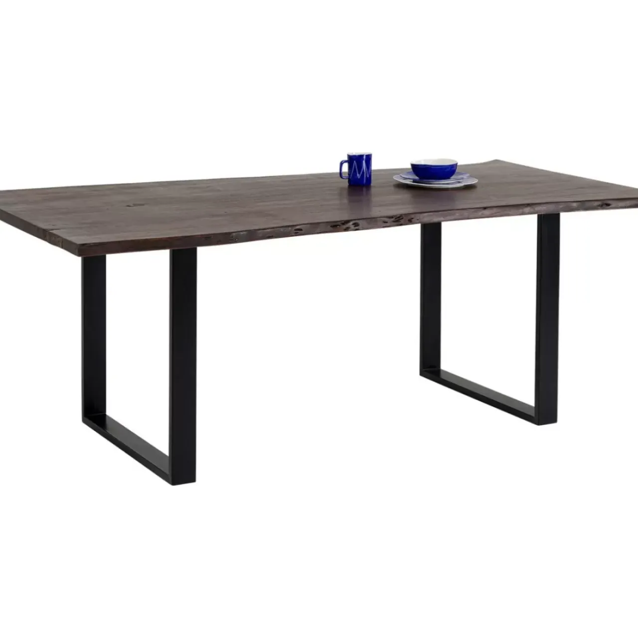Tische-KARE Design Tisch Harmony Dunkel Schwarz 180X90