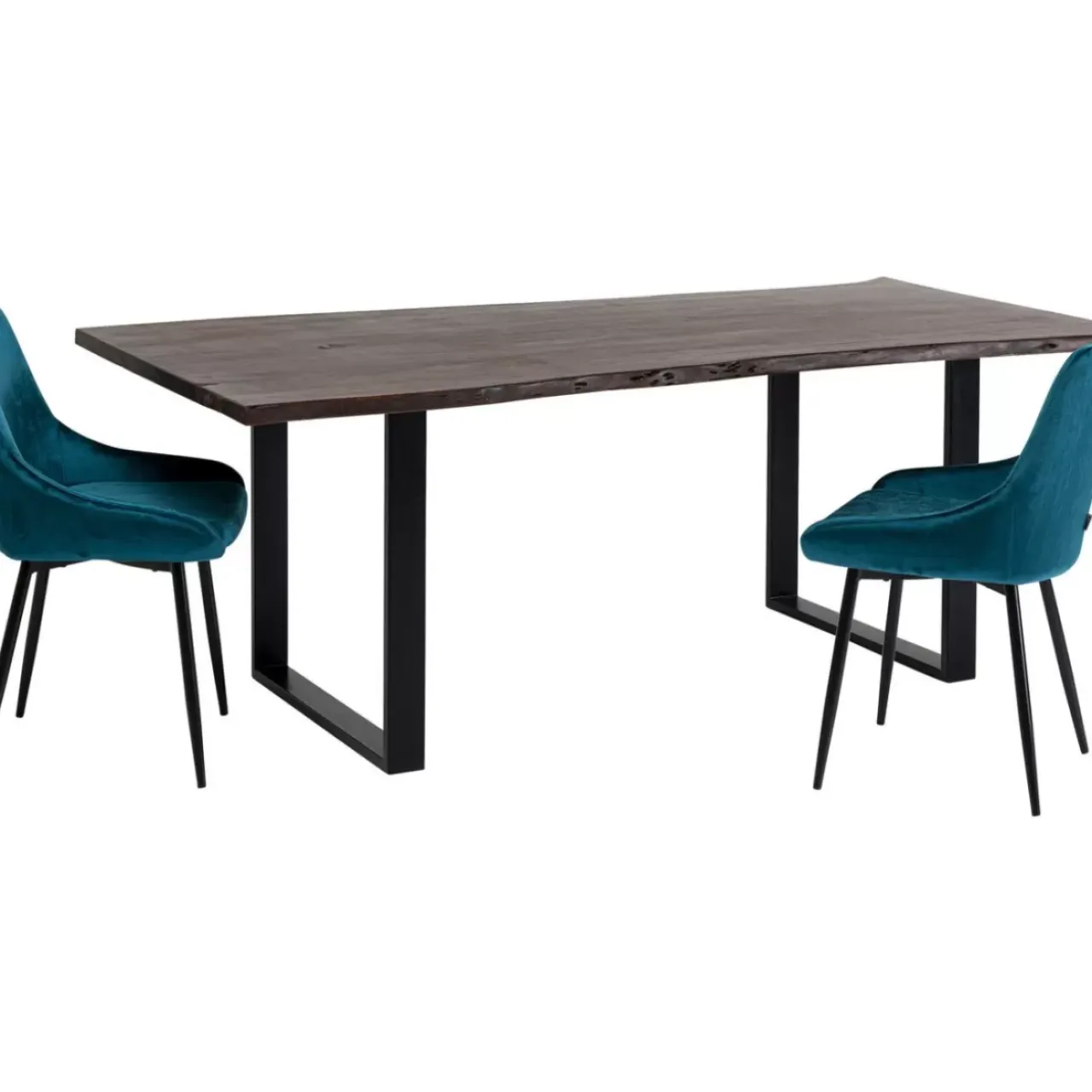 Tische-KARE Design Tisch Harmony Dunkel Schwarz 160X80