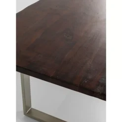 Tische-KARE Design Tisch Harmony Dunkel Silber 160X80