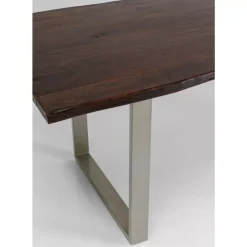 Tische-KARE Design Tisch Harmony Dunkel Silber 160X80