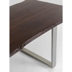 Tische-KARE Design Tisch Harmony Dunkel Silber 160X80