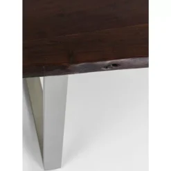 Tische-KARE Design Tisch Harmony Dunkel Silber 180X90