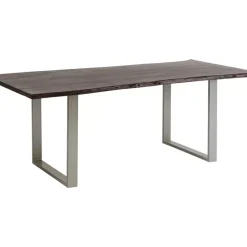 Tische-KARE Design Tisch Harmony Dunkel Silber 180X90