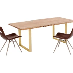 Tische-KARE Design Tisch Harmony Messing 160X80
