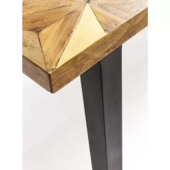 Tische-KARE Design Tisch Illusion Gold 200X95Cm