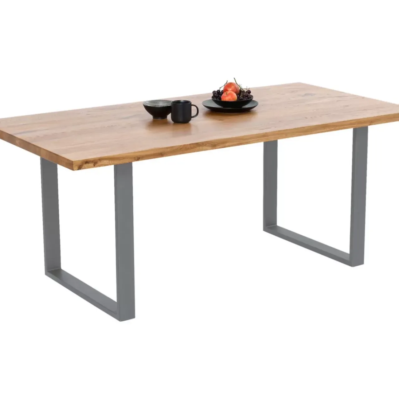 Tische-KARE Design Tisch Jackie Eiche Rohstahl 160X80