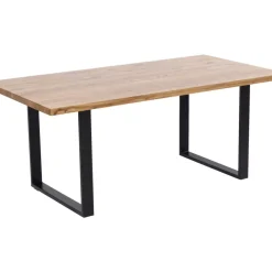 Tische-KARE Design Tisch Jackie Eiche Schwarz 180X90