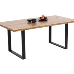 Tische-KARE Design Tisch Jackie Eiche Schwarz 180X90