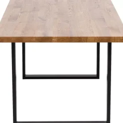 Tische-KARE Design Tisch Jackie Eiche Schwarz 160X80