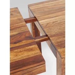 Tische-KARE Design Tisch Momo Inkl. 2 Ansteckplatten 120(40+40)X80Cm
