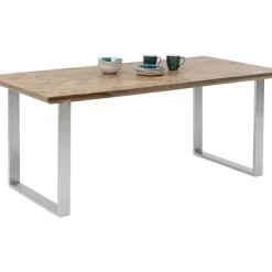 Tische-KARE Design Tisch Parquet Chrom 180X90