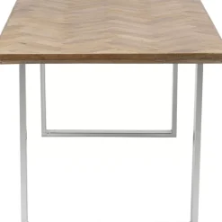 Tische-KARE Design Tisch Parquet Chrom 180X90