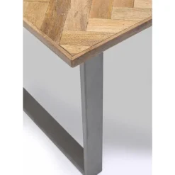 Tische-KARE Design Tisch Parquet Rohstahl 180X90Cm