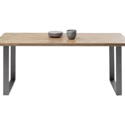 Tische-KARE Design Tisch Parquet Rohstahl 180X90Cm