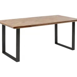 Tische-KARE Design Tisch Parquet Schwarz 180X90