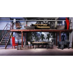 Tische-KARE Design Tisch Railway Unikat 210X100Cm