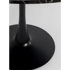 Tische-KARE Design Tisch Schickeria Marmor Schwarz O110Cm