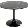 Tische-KARE Design Tisch Solo Marble Schwarz O110