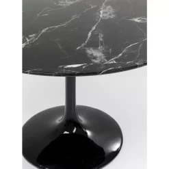 Tische-KARE Design Tisch Solo Marble Schwarz O110