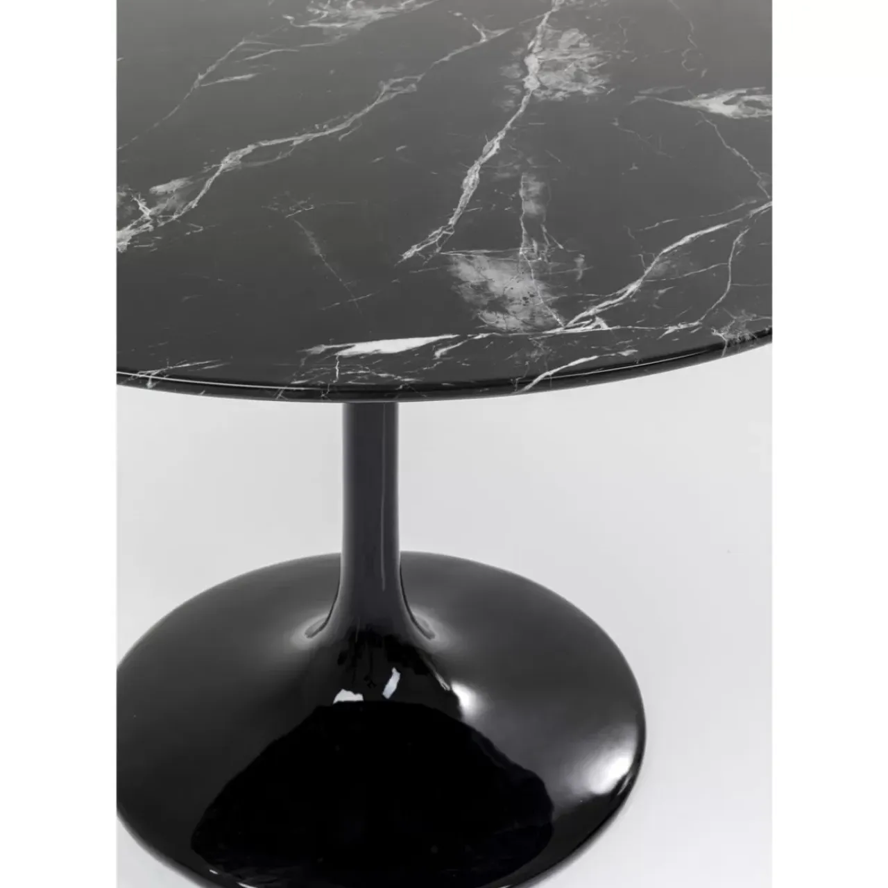Tische-KARE Design Tisch Solo Marble Schwarz O110