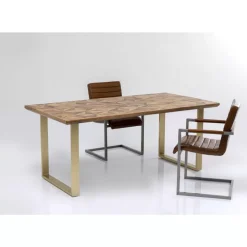 Tische-KARE Design Tisch Stars Messing 180X90