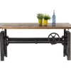 Tische-KARE Design Tisch Steamboat Econo Hohenverstellbar 160X80