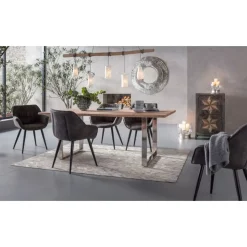 Tische-KARE Design Tisch Symphony Chrom 200X100