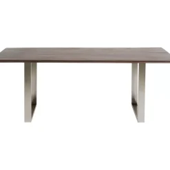 Tische-KARE Design Tisch Symphony Dunkel Chrom 200X100