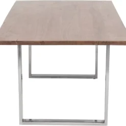 Tische-KARE Design Tisch Symphony Dunkel Chrom 200X100