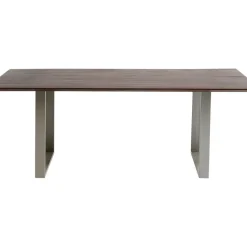 Tische-KARE Design Tisch Symphony Dunkel Chrom 200X100