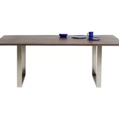 Tische-KARE Design Tisch Symphony Dunkel Chrom 160X80