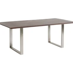 Tische-KARE Design Tisch Symphony Dunkel Chrom 160X80