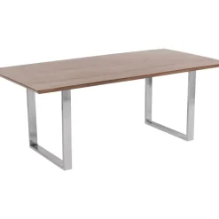 Tische-KARE Design Tisch Symphony Dunkel Chrom 160X80