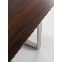 Tische-KARE Design Tisch Symphony Dunkel Chrom 180X90